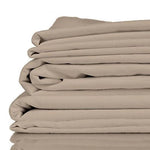 Luxury 100% Bamboo Sheets 440TC-Viscose Lyocell-tan