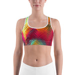 Color Cross Sports bra