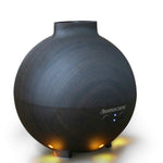 quiet diffuser large 600ml wood orb circle shaped essential oil diffuser and humidifier wood aromatherapy diffuser zenofsleep.com