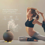 quiet diffuser large 600ml wood orb circle shaped essential oil diffuser and humidifier wood aromatherapy diffuser zenofsleep.com