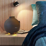 quiet diffuser large 600ml wood orb circle shaped essential oil diffuser and humidifier wood aromatherapy diffuser zenofsleep.com