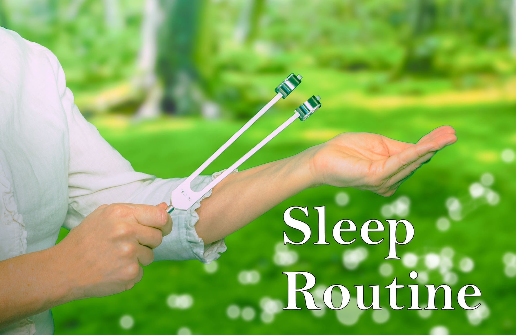 Video Using a tuning fork to help you sleep better naturally