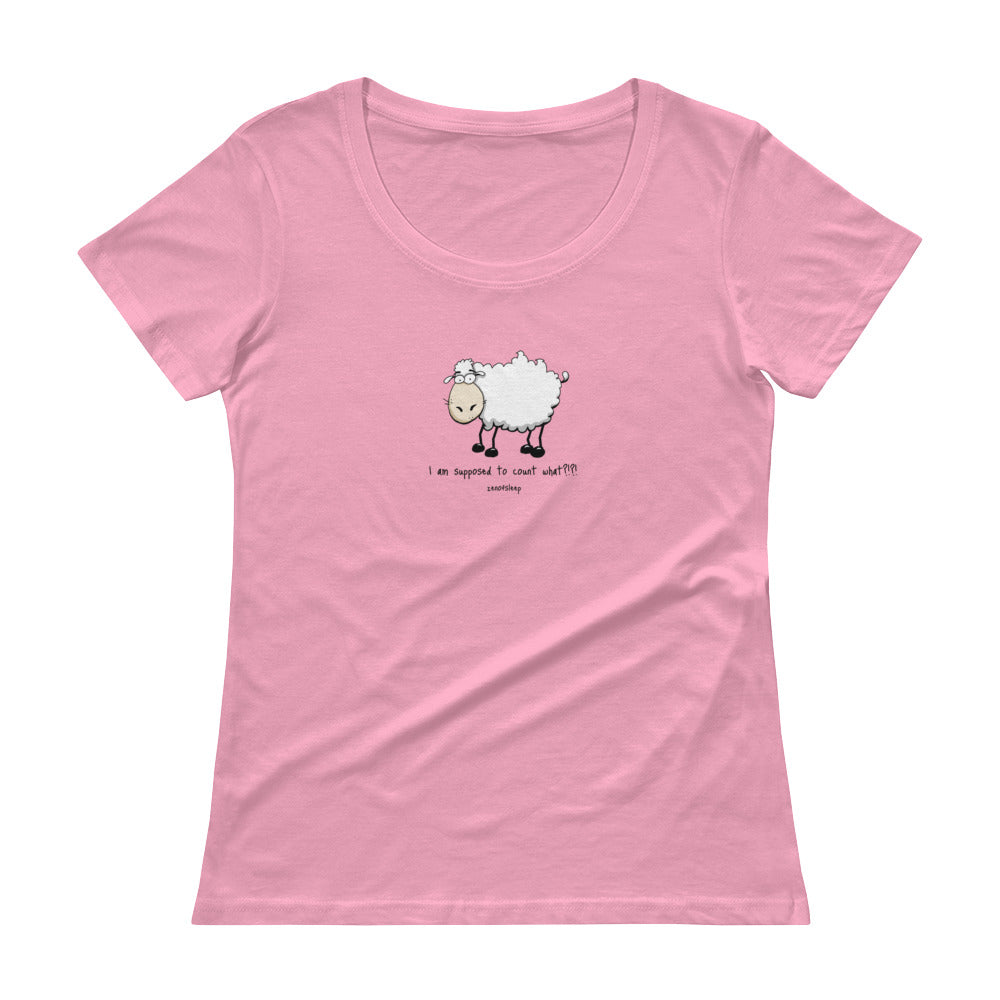 Counting Sheep Pajama Tee- Scoop Neck