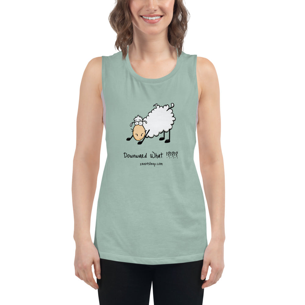 Downward Harvey Ladies’ Muscle Tank