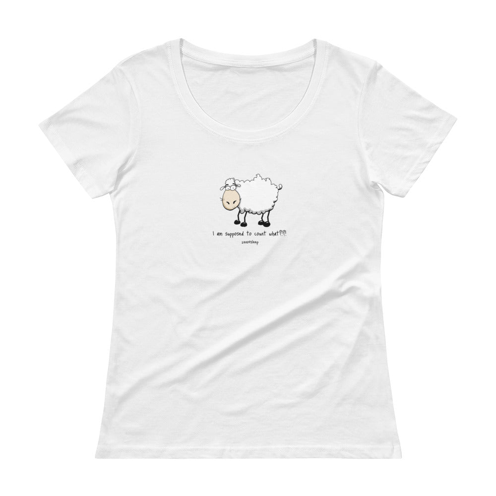 Counting Sheep Pajama Tee- Scoop Neck